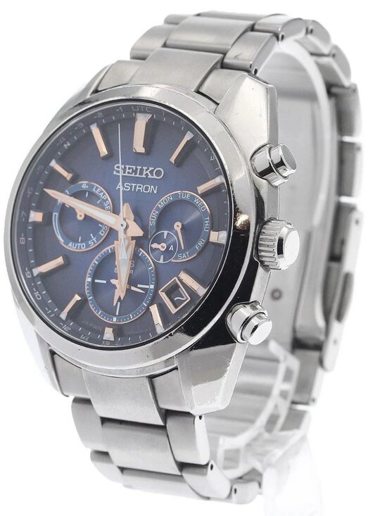 SEIKO Astron SBXC049/5X53-0AJ0 Chronograph Solar Powered Radio Men\'s_941809 main image 11